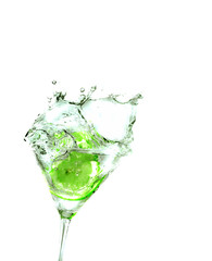 splashing llime