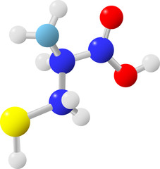 molecule of amino acid cysteine