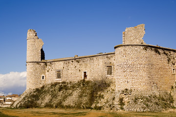Obraz premium chinchon castle side
