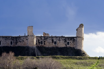 Fototapeta na wymiar castillo de chinchon 2