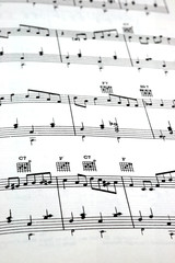 sheet music vertical