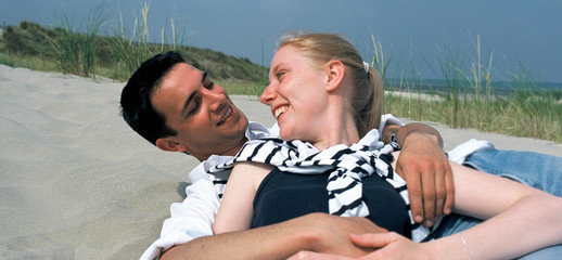 couple plage