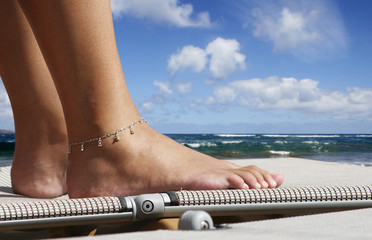 pies y playa
