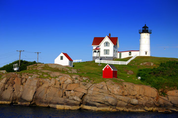 cape neddick ("nubble") lighthouse, maine
