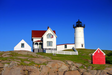 cape neddick ("nubble") lighthouse, maine
