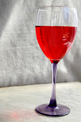 glass of red