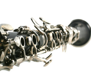 looking down the barrel of a clarinet