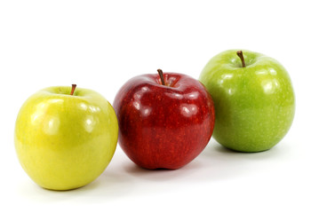 three apples