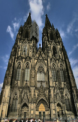 Fototapeta premium kölner dom von vorne