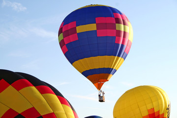 hot air balloons