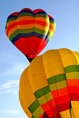 Obraz premium hot air balloons