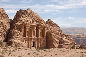 the monastery