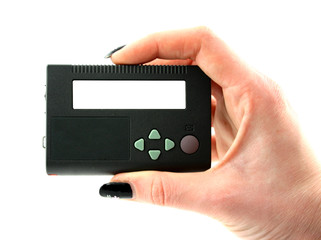 holding pager