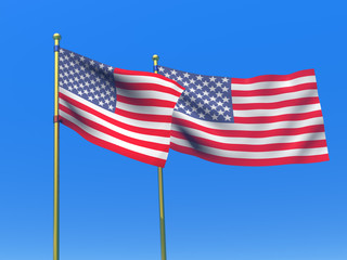 Fototapeta premium american flag
