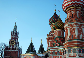 Fototapeta na wymiar centralny w Moskwie