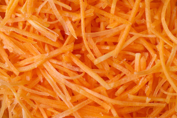 carrots (julienne) texture background