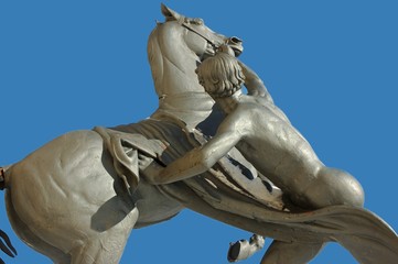 monument of horse