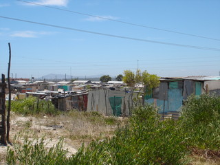 shanty town - cape town, south africa