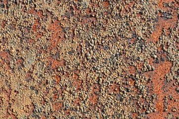 abstract close up of the surface of a metal bridge