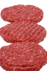 hamburger series (raw patties)