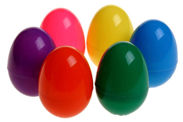 plastic easter eggs