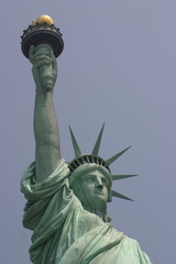 Obraz na płótnie Canvas the statue of liberty