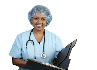 surgical nurse - smiling