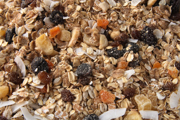 healthy muesli for breakfast