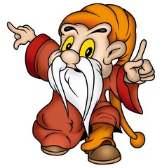 gnome & red clothing