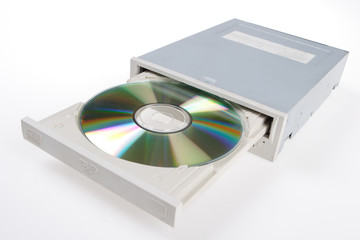 dvd drive with disk