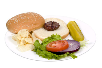 hamburger series (cutting back)