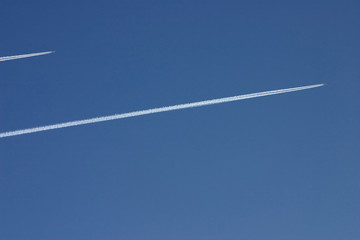 avions dans le ciel - two stream jet