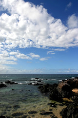 volcanic landscape at hawaii