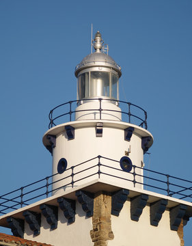 faro de arriluce en getxo, vizcaya