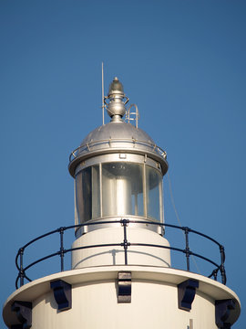 faro de arriluce en getxo, vizcaya