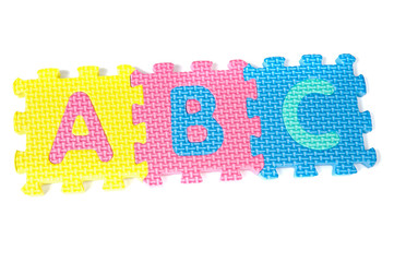 letters of colors of the alphabet