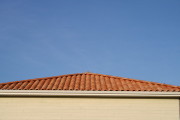 toit, tuiles et bois