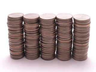 stacks of quarters 2