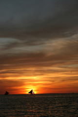 sailing away