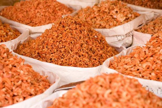 crevettes s&eacute;ch&eacute;es