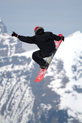 saut snowboard