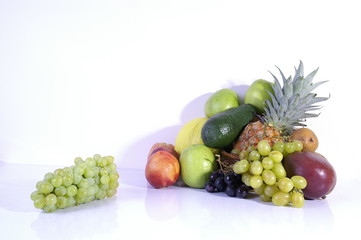 a selection of ripe fruit