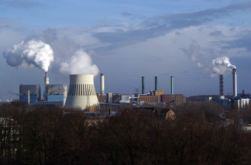 kraftwerk und industrie