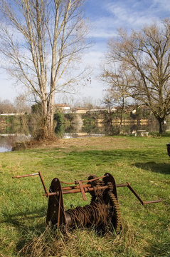 le treuil rouill&eacute;