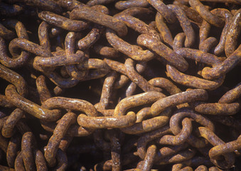 rusty chain