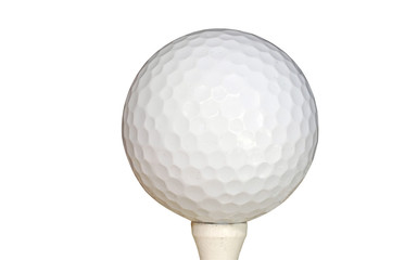 golf ball on tee