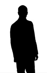 silhouette uomo business