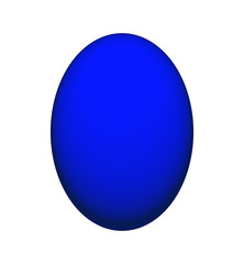 blaues ei - blue egg