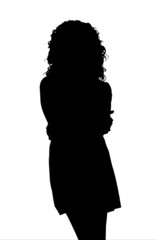silhouette donna sexy