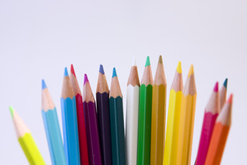 colourful pencils